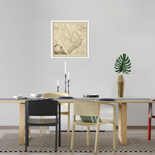 Cargar imagen en el visor de la galería, Digitally Restored and Enhanced 1773 South Carolina Map - Framed Vintage South Carolina State Map - Old Wall Map of South Carolina Poster - Province of South Carolina Wall Art