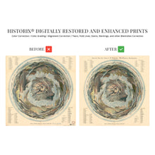 Load image into Gallery viewer, Digitally Restored and Enhanced 1908 White Mountains Poster with Birds Eye View from Summit of Mt Washington - Vintage Map NH Wall Art - Vintage White Mountains Map Poster - New Hampshire Poster