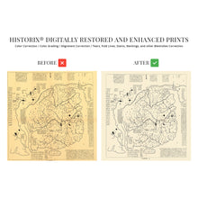 Cargar imagen en el visor de la galería, Digitally Restored and Enhanced 1137 Hua Yi Tu China Map - Vintage Map of China Poster - Old Wall Map of China in Chinese - History Map of China Wall Art - Historic China Wall Map in Nan Song Dynasty