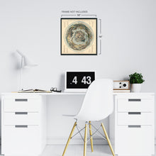 Load image into Gallery viewer, Digitally Restored and Enhanced 1908 White Mountains Poster with Birds Eye View from Summit of Mt Washington - Vintage Map NH Wall Art - Vintage White Mountains Map Poster - New Hampshire Poster