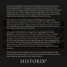 Load image into Gallery viewer, Digitally Restored and Enhanced 1882 Milwaukee Wisconsin Map Poster - Restored History Map of Milwaukee WI - Old Milwaukee Map of Wisconsin Wall Art Print