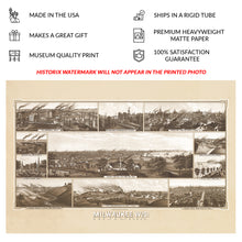 Load image into Gallery viewer, Digitally Restored and Enhanced 1882 Milwaukee Wisconsin Map Poster - Restored History Map of Milwaukee WI - Old Milwaukee Map of Wisconsin Wall Art Print
