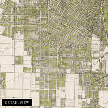 Cargar imagen en el visor de la galería, Digitally Restored and Enhanced 1909 Los Angeles Canvas - Canvas Wrap Vintage Map of Los Angeles California - Old Los Angeles Street Map - Historic City & Suburban Street Map of Los Angeles Wall Art Poster