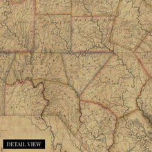 Load image into Gallery viewer, Digitally Restored and Enhanced 1808 North Carolina Map Canvas Art - Canvas Wrap Vintage Wall Map of North Carolina - Old NC Map Poster - First Actual Survey State Map of North Carolina Wall Art