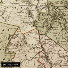 Load image into Gallery viewer, Digitally Restored and Enhanced 1796 New Hampshire Map Canvas Art - Canvas Wrap Vintage Map of New Hampshire - Restored NH Map - Historic State of New Hampshire Wall Art Poster