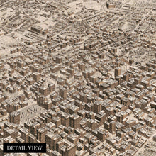 Cargar imagen en el visor de la galería, Digitally Restored and Enhanced 1909 Los Angeles Canvas Art - Canvas Wrap Vintage Map of Los Angeles California - Old Los Angeles City Map Print - City & Suburban Street Map of Los Angeles Wall Art