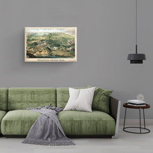 Load image into Gallery viewer, Digitally Restored and Enhanced 1904 Yellowstone National Park Map Canvas Art - Canvas Wrap Vintage Yellowstone Map - History Map of Yellowstone - Old Yellowstone National Park Wall Art Poster