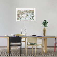 Load image into Gallery viewer, Digitally Restored and Enhanced 1906 Casco Bay Map - Framed Vintage Casco Bay Maine Map - Old Map of Portland Maine - Bird's Eye View of Casco Bay Portland Maine & Surroundings Wall Art Poster