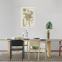 Load image into Gallery viewer, Digitally Restored and Enhanced 1909 Map of Los Angeles California - Framed Vintage Los Angeles Wall Art - Old Los Angeles Street Map - CIty & Suburban Street Map of Los Angeles CA