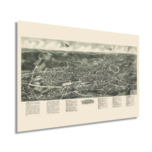 Load image into Gallery viewer, Digitally Restored and Enhanced 1923 Monroe New York Map Poster - Vintage Monroe NY Map - Historic Monroe City Wall Art - History Map of Monroe New York Poster - Old Orange County NY Map