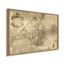 Load image into Gallery viewer, Digitally Restored and Enhanced 1769 Map of Boston Massachusetts - Vintage Map Wall Art - Vintage Boston Map Art Showing Buildings and Streets in 1769 - Boston Map Wall Art - Boston Map Poster