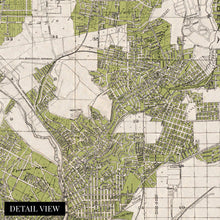 Cargar imagen en el visor de la galería, Digitally Restored and Enhanced 1909 City and Suburban Street Map of Los Angeles California - Vintage Map of Los Angeles Wall Art - Los Angeles Wall Map - Los Angeles Map Art