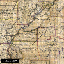 Load image into Gallery viewer, Digitally Restored and Enhanced 1861 Illinois State Map - Vintage Map Illinois Wall Art - Illinois Wall Decor - Map of Illinois Poster - Wall Map of Illinois - State of Illinois Map