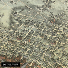 Cargar imagen en el visor de la galería, Digitally Restored and Enhanced 1891 Seattle Map Poster - Vintage Map Wall Art of Seattle King County Washington - Bird's Eye View of Seattle Map Art - Seattle Art Print - Seattle Décor