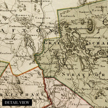 Load image into Gallery viewer, Digitally Restored and Enhanced 1796 State of New Hampshire Map Poster - Vintage Map of New Hampshire Wall Art - New Hampshire Vintage Poster - Map of NH Poster - New Hampshire Wall Decor