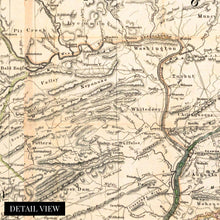 Load image into Gallery viewer, Digitally Restored and Enhanced 1792 Pennsylvania State Map - Pennsylvania Vintage Map Wall Art - Pennsylvania Wall Map - Map of Pennsylvania State - Vintage Pennsylvania Map - PA Wall Art