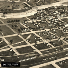 Load image into Gallery viewer, Digitally Restored and Enhanced 1884 Pendleton Oregon Map - Old Pendleton Umatilla County Map of Oregon Poster - History Map of Pendleton OR Wall Art