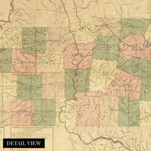 Load image into Gallery viewer, Digitally Resored and Enhanced 1832 Tennessee State Map - Vintage Map Wall Decor - Historical Map of Tennessee - Tennessee Wall Art - State Maps Tennessee - Tennessee Map Art - TN Map