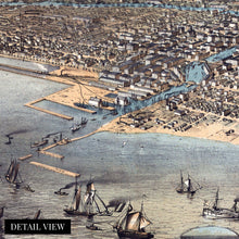 Load image into Gallery viewer, Digitally Restored and Enhanced 1868 Chicago Map Wall Art - Vintage Map of Chicago Illinois - Chicago Map Poster - Chicago Vintage Poster - Chicago Vintage Art - Map of Chicago Vintage Print