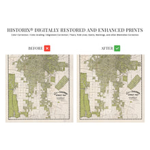 Cargar imagen en el visor de la galería, Digitally Restored and Enhanced 1909 City and Suburban Street Map of Los Angeles California - Vintage Map of Los Angeles Wall Art - Los Angeles Wall Map - Los Angeles Map Art