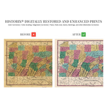 Load image into Gallery viewer, Digitally Restored and Enhanced 1829 Pennsylvania State Map - Vintage Map Pennsylvania Wall Art - Map of Pennsylvania State - PA Wall Art - Map of Pennsylvania State - Old Pennsylvania Map