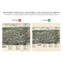 Load image into Gallery viewer, Digitally Restored and Enhanced 1923 Monroe New York Map Poster - Vintage Monroe NY Map - Historic Monroe City Wall Art - History Map of Monroe New York Poster - Old Orange County NY Map