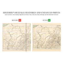 Load image into Gallery viewer, Digitally Restored and Enhanced 1792 Pennsylvania State Map - Pennsylvania Vintage Map Wall Art - Pennsylvania Wall Map - Map of Pennsylvania State - Vintage Pennsylvania Map - PA Wall Art