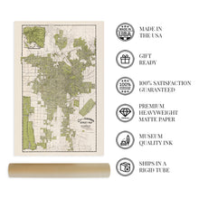 Cargar imagen en el visor de la galería, Digitally Restored and Enhanced 1909 City and Suburban Street Map of Los Angeles California - Vintage Map of Los Angeles Wall Art - Los Angeles Wall Map - Los Angeles Map Art
