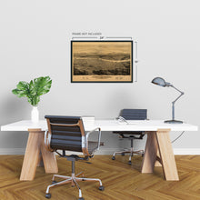 Load image into Gallery viewer, Digitally Restored and Enhanced 1879 Map of Portland Oregon - Vintage Map of Portland Wall Art - Portland Oregon Map Looking East to the Cascade Mountains Portland Map Poster - Portland Map Art
