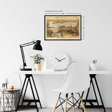 Load image into Gallery viewer, Digitally Restored and Enhanced 1876 San Francisco Bay Area Map Art - Vintage Map Wall Art - Map of Bay Area Poster - San Francisco Map Poster - San Francisco Map Art - Bay Area Wall Map