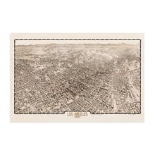 Load image into Gallery viewer, Digitally Restored and Enhanced 1909 Map of Los Angeles California - Vintage Map Wall Art - Los Angeles Decor - Los Angeles Map Art - Los Angeles Wall Map - Old Map Los Angeles