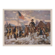 Load image into Gallery viewer, Digitally Restored and Enhanced1911 George Washington at Valley Forge Print Photo - Restored President George Washington Valley Forge Poster Wall Art