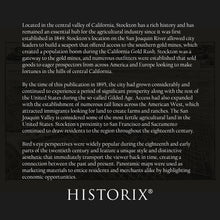 Load image into Gallery viewer, Digitally Restored and Enhanced 1895 Stockton California Map Poster - Old View of Stockton City California Wall Map - Historic Map of California Poster