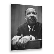 Load image into Gallery viewer, Digitally Restored and Enhanced 1964 Martin Luther King Jr Photo Print - Old Martin Luther King Poster Print - Historic MLK Poster Wall Art