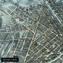 Load image into Gallery viewer, Digitally Restored and Enhanced 1874 Syracuse NY Map Canvas - Canvas Wrap Vintage Syracuse Map Poster - History Map of Syracuse Poster - Syracuse Wall Art - Bird's Eye View of Syracuse New York Map