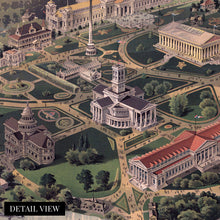 Load image into Gallery viewer, Digitally Restored and Enhanced 1897 Nashville Map Canvas - Canvas Wrap Vintage Nashville Wall Art - Old Nashville Map Poster - Historic Nashville TN Map - Centennial Exposition Map of Nashville TN