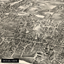 Load image into Gallery viewer, Digitally Restored and Enhanced 1882 Plymouth MA Map Canvas Art - Canvas Wrap Vintage Plymouth Massachusetts Poster - History Map of Massachusetts