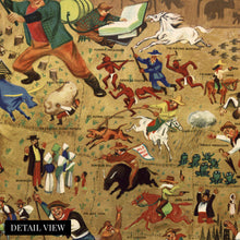 Cargar imagen en el visor de la galería, Digitally Restored and Enhanced 1946 United States Map Canvas - Canvas Wrap Vintage USA Map Poster - Old Map of the United States - Historic Map of USA - Map of United States Wall Art & Its Folklore