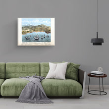 Cargar imagen en el visor de la galería, Digitally Restored and Enhanced 1884 Map of San Francisco Canvas Wall Art - Canvas Wrap Vintage San Francisco Map Print - Old San Francisco Poster - View of San Francisco Wall Art Formerly Yerba Buena