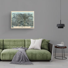 Load image into Gallery viewer, Digitally Restored and Enhanced 1874 Syracuse NY Map Canvas - Canvas Wrap Vintage Syracuse Map Poster - History Map of Syracuse Poster - Syracuse Wall Art - Bird's Eye View of Syracuse New York Map