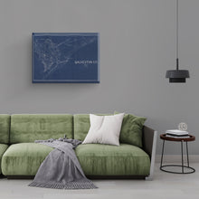 Load image into Gallery viewer, Digitally Restored and Enhanced 1935 Galveston Texas Map Canvas Art - Canvas Wrap Vintage Map of Galveston Texas - Old Poster Map of Texas - Historic Galveston Wall Art - Texas County Map Blueprint