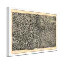 Load image into Gallery viewer, Digitally Restored and Enhanced 1894 Map of Colorado Poster - Framed Vintage Colorado Map Poster - Old State Map of Colorado Wall Art - Restored Colorado State Map History