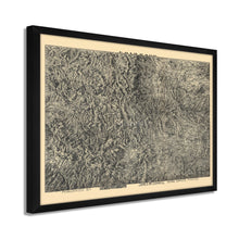 Load image into Gallery viewer, Digitally Restored and Enhanced 1894 Map of Colorado Poster - Framed Vintage Colorado Map Poster - Old State Map of Colorado Wall Art - Restored Colorado State Map History