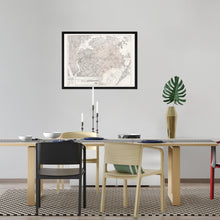 Cargar imagen en el visor de la galería, Digitally Restored and Enhanced 1922 Queens New York Map - Framed Vintage New York City Wall Art - Old Queens Map Poster - Historic Queens Wall Art - Restored New York City Poster