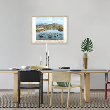 Cargar imagen en el visor de la galería, Digitally Restored and Enhanced 1884 San Francisco Map Print - Framed Vintage San Francisco Wall Art - Map of San Francisco Poster Formerly Yerba Buena - San Francisco Framed Wall Art