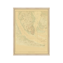Load image into Gallery viewer, Digitally Restored and Enhanced 1780 Charleston South Carolina Map - Framed Vintage Charleston Wall Art - Old Map of Charleston SC Poster - The Investiture of Charleston Map Print