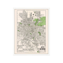 Load image into Gallery viewer, Digitally Restored and Enhanced 1924 Bexar County Map Print - Framed Vintage San Antonio Map Poster - Restored San Antonio Wall Art - Historic Bexar County Map of San Antonio TX