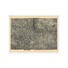 Load image into Gallery viewer, Digitally Restored and Enhanced 1894 Map of Colorado Poster - Framed Vintage Colorado Map Poster - Old State Map of Colorado Wall Art - Restored Colorado State Map History