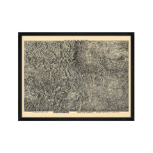 Load image into Gallery viewer, Digitally Restored and Enhanced 1894 Map of Colorado Poster - Framed Vintage Colorado Map Poster - Old State Map of Colorado Wall Art - Restored Colorado State Map History