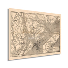 Load image into Gallery viewer, Digitally Restored and Enhanced 1860 Port Royal Sound Region - Vintage Map of Hilton Head Island - Old Beaufort South Carolina Map - Charleston SC - St Helena Island Map of South Carolina - Civil War Map
